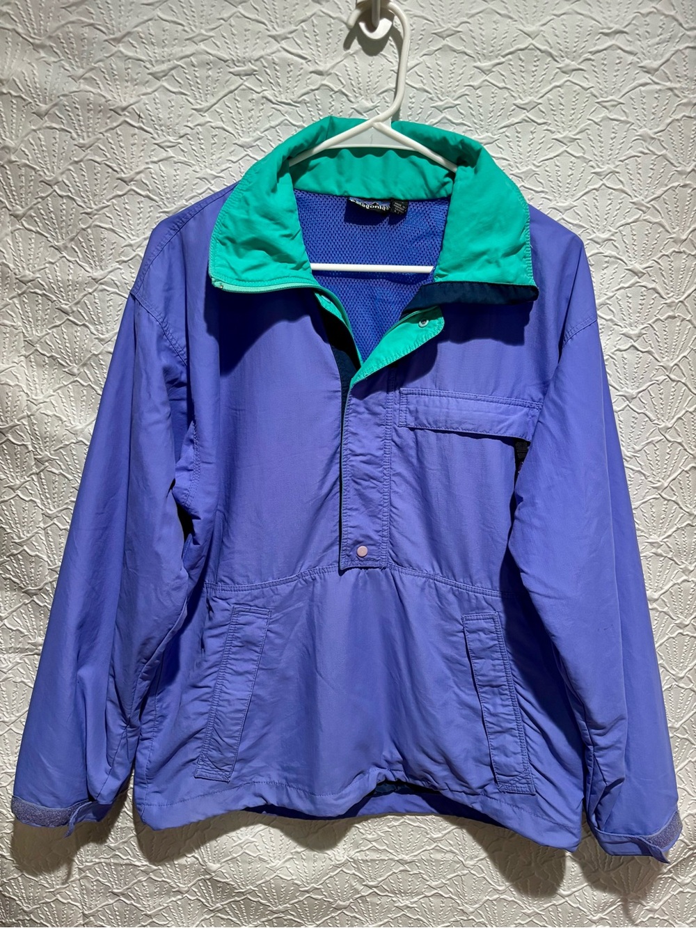 Unisex Vintage Patagonia pullover windbreaker jacket XS